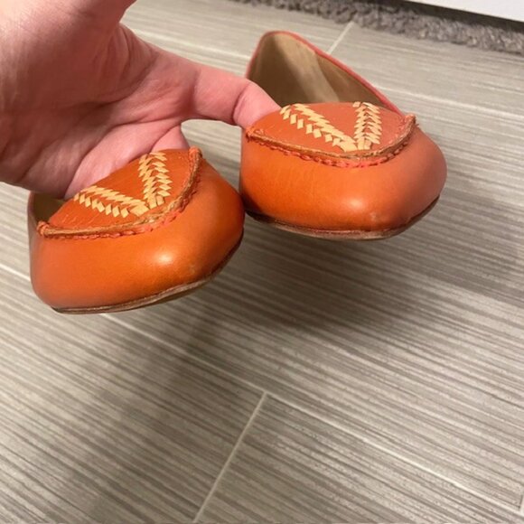 Coach Oakland Vegan Leather Flats Pointed Toe Size 7B - Picture 7 of 14